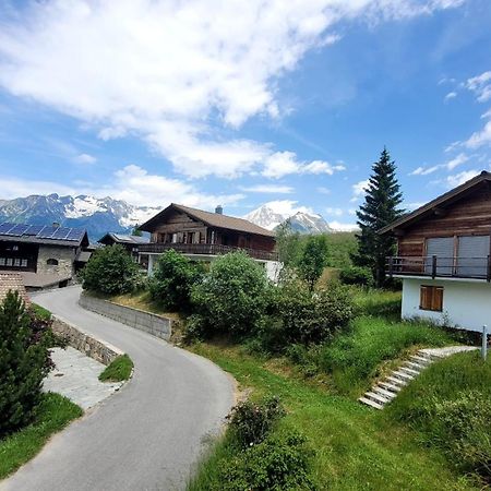 Chalet Bergmann Bürchen Exteriör bild