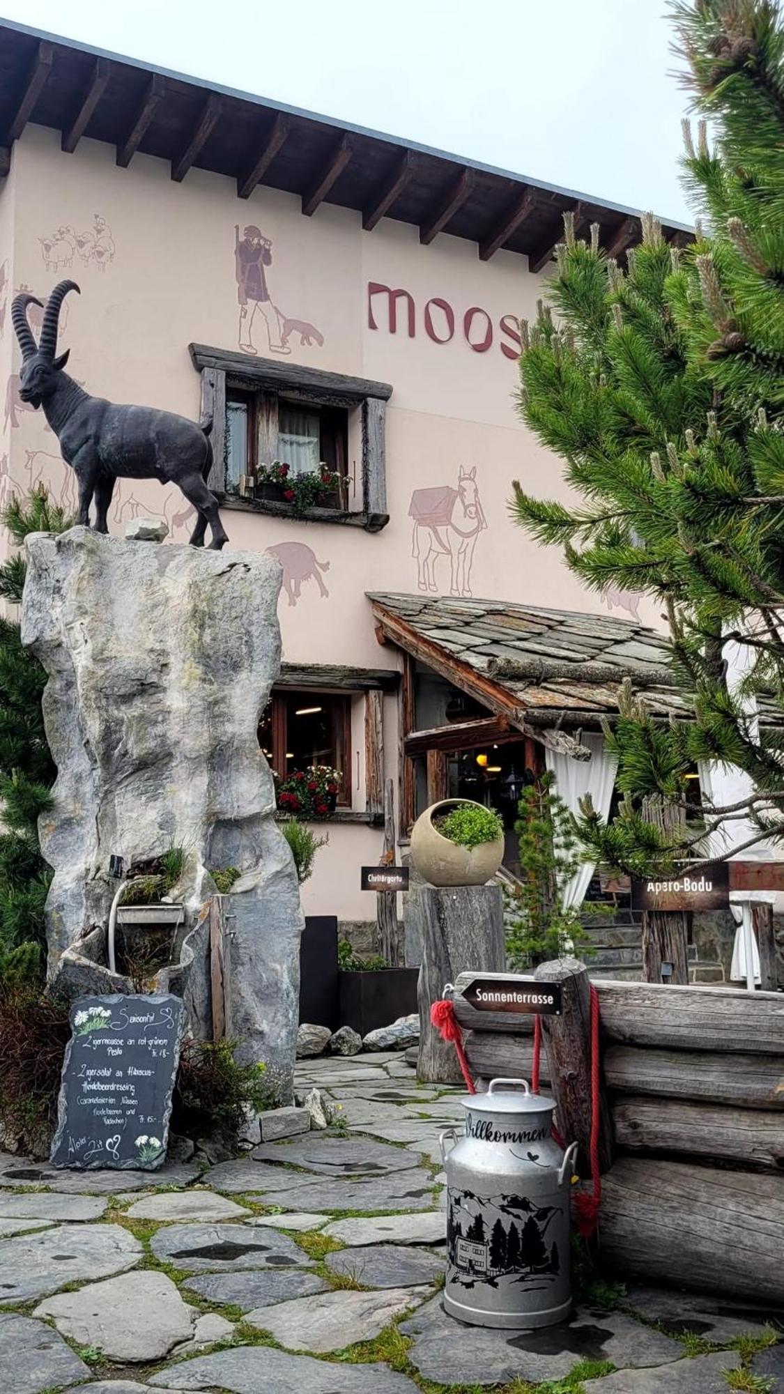 Chalet Bergmann Bürchen Exteriör bild