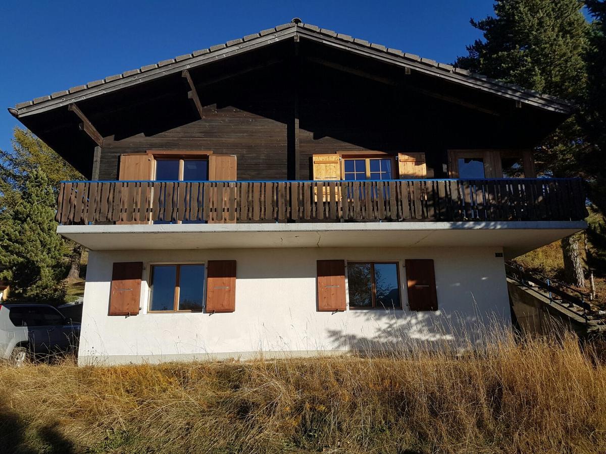 Chalet Bergmann Bürchen Exteriör bild